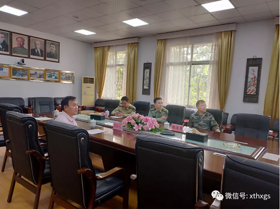湘潭市軍分區(qū)司令員賀建一行調(diào)研&ldquo;百家標桿&rdquo;聯(lián)點企業(yè)【湘潭恒欣】