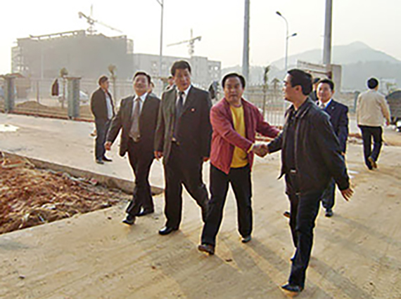 韶山市市委書記楊真平蒞臨我公司指導(dǎo)工作！