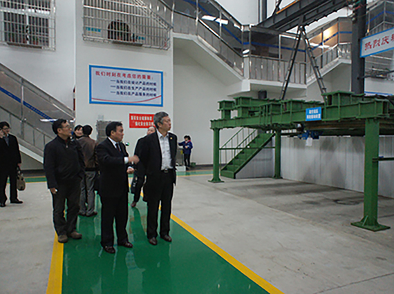 省機(jī)械行管辦領(lǐng)導(dǎo)一行蒞臨公司檢查指導(dǎo)工作