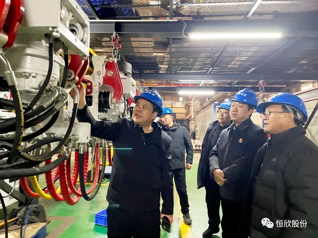 平煤神馬集團(tuán)領(lǐng)導(dǎo)蒞臨我司視察