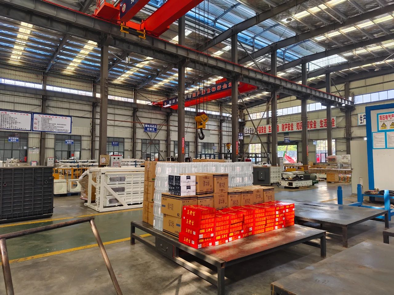 市工會、高新區(qū)為我司送清涼